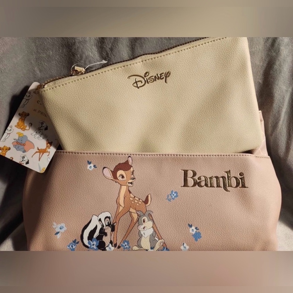 NWT Disney Bambi Cosmetic Bag Set - Picture 5 of 11